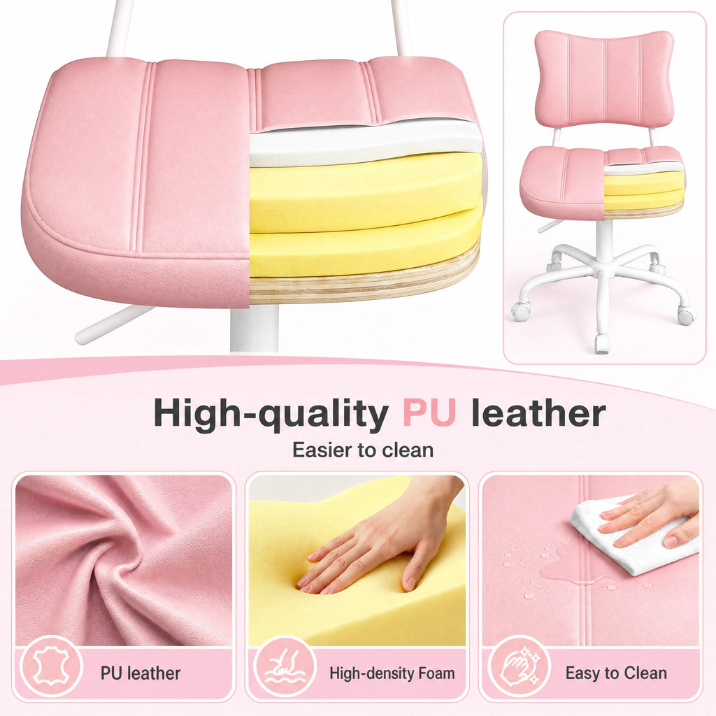 Ergonomic Butterfly Stitched Backrest Office Chair
