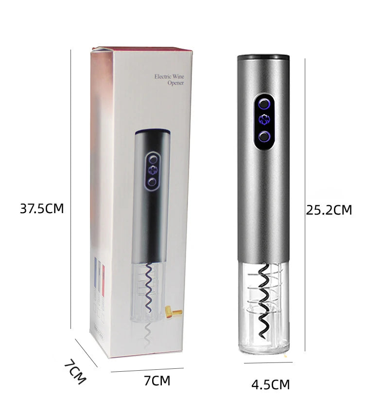 Electric Wine Opener – Rechargeable Automatic Corkscrew