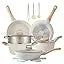 16-Piece Nonstick Pots and Pans Cookware Set