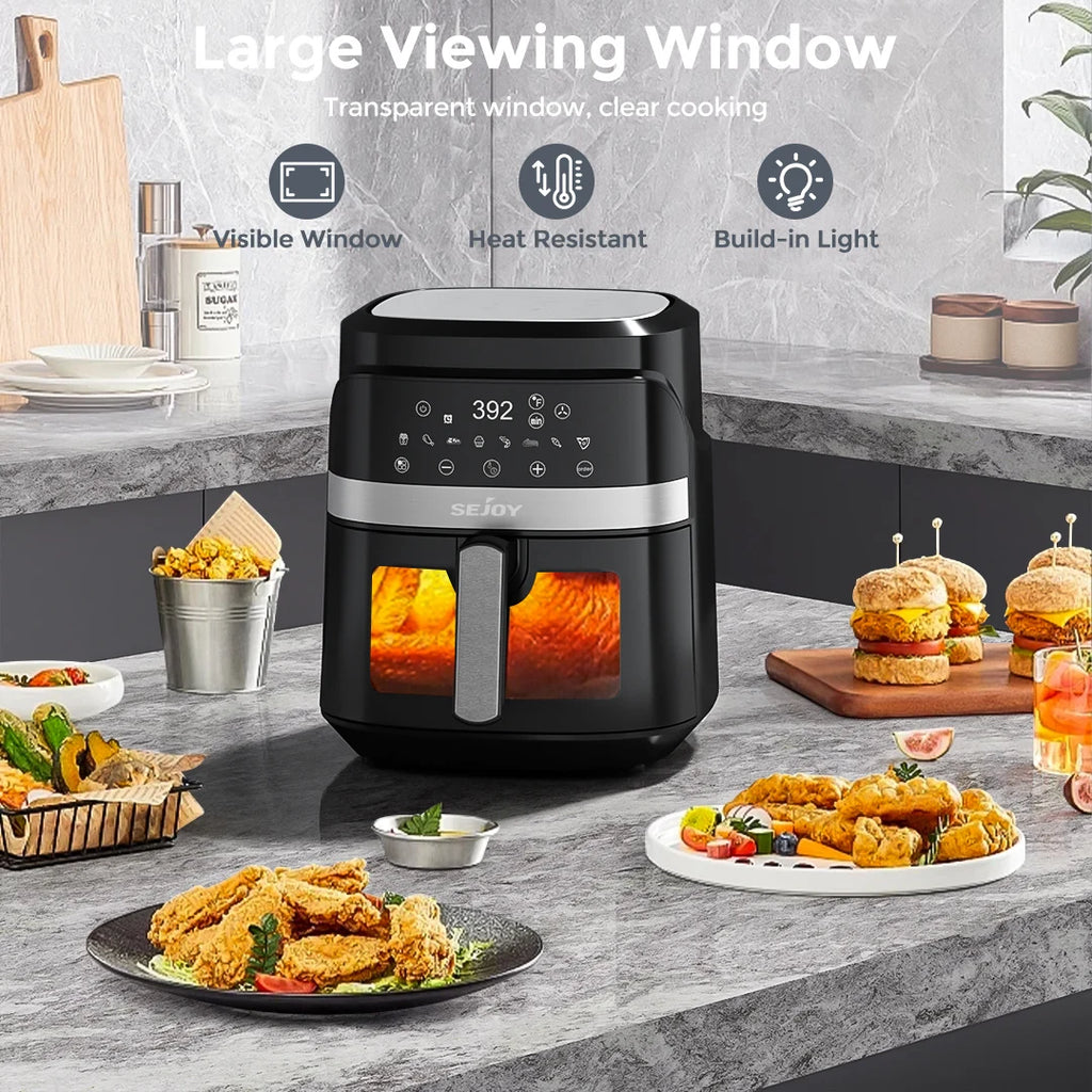 8-in-1 6 Quart Air Fryer – Versatile Cooking Made Easy
