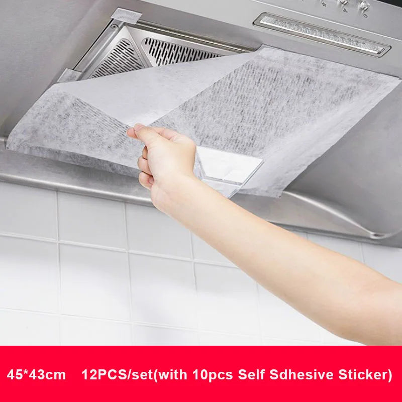 5/10M Disposable Range Hood Oil Filter Paper