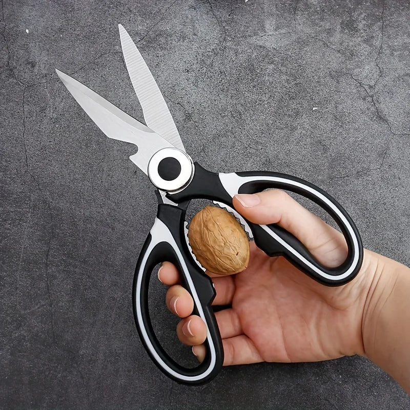 Multifunctional Stainless Steel Kitchen Scissors