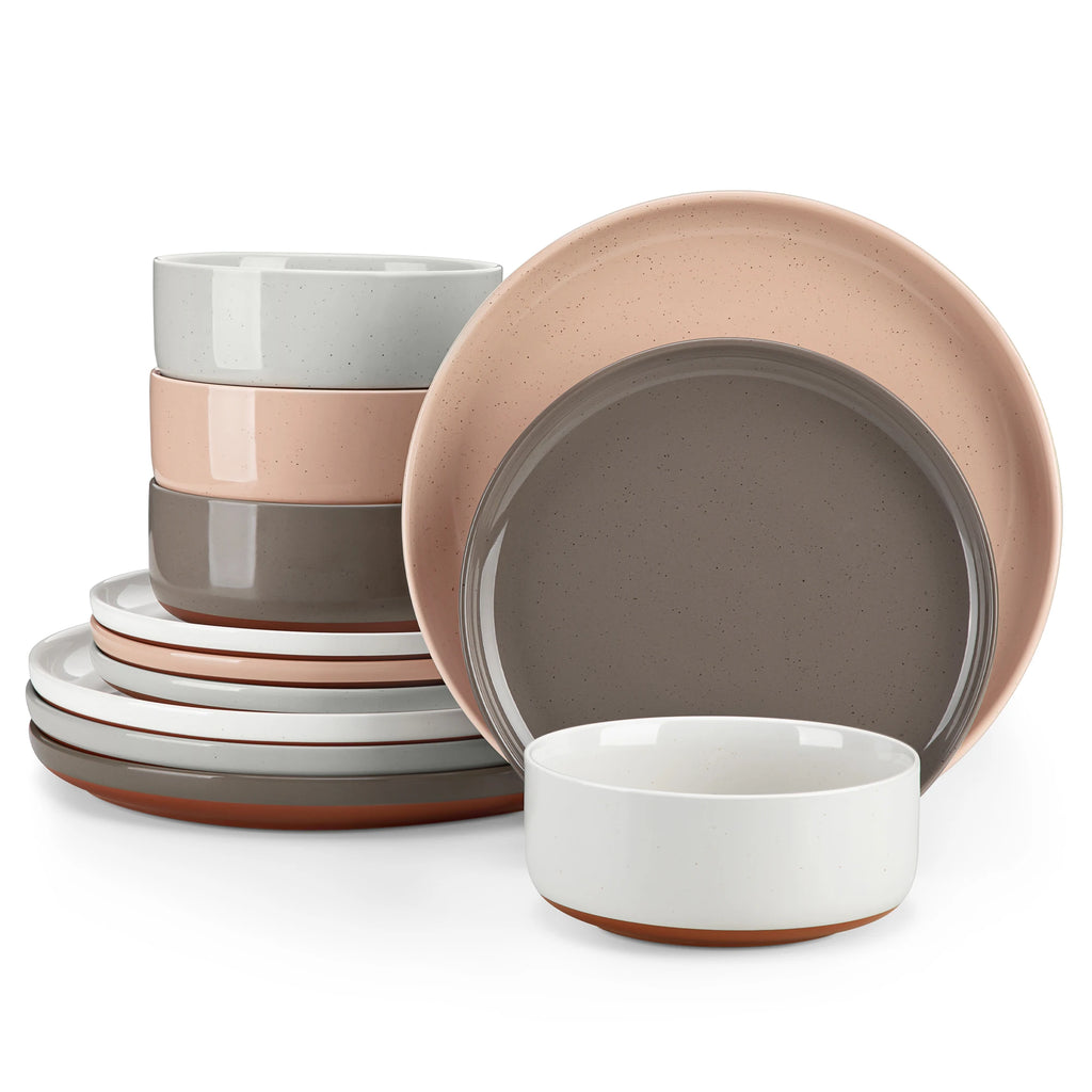 Elegant Everyday 12/24 Pcs Dinnerware Set