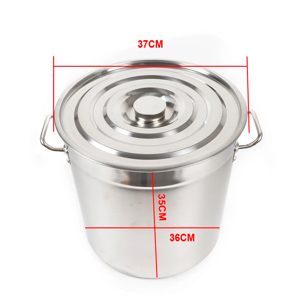 Large Capacity Multipurpose Stock Pot for Home & Restaurant