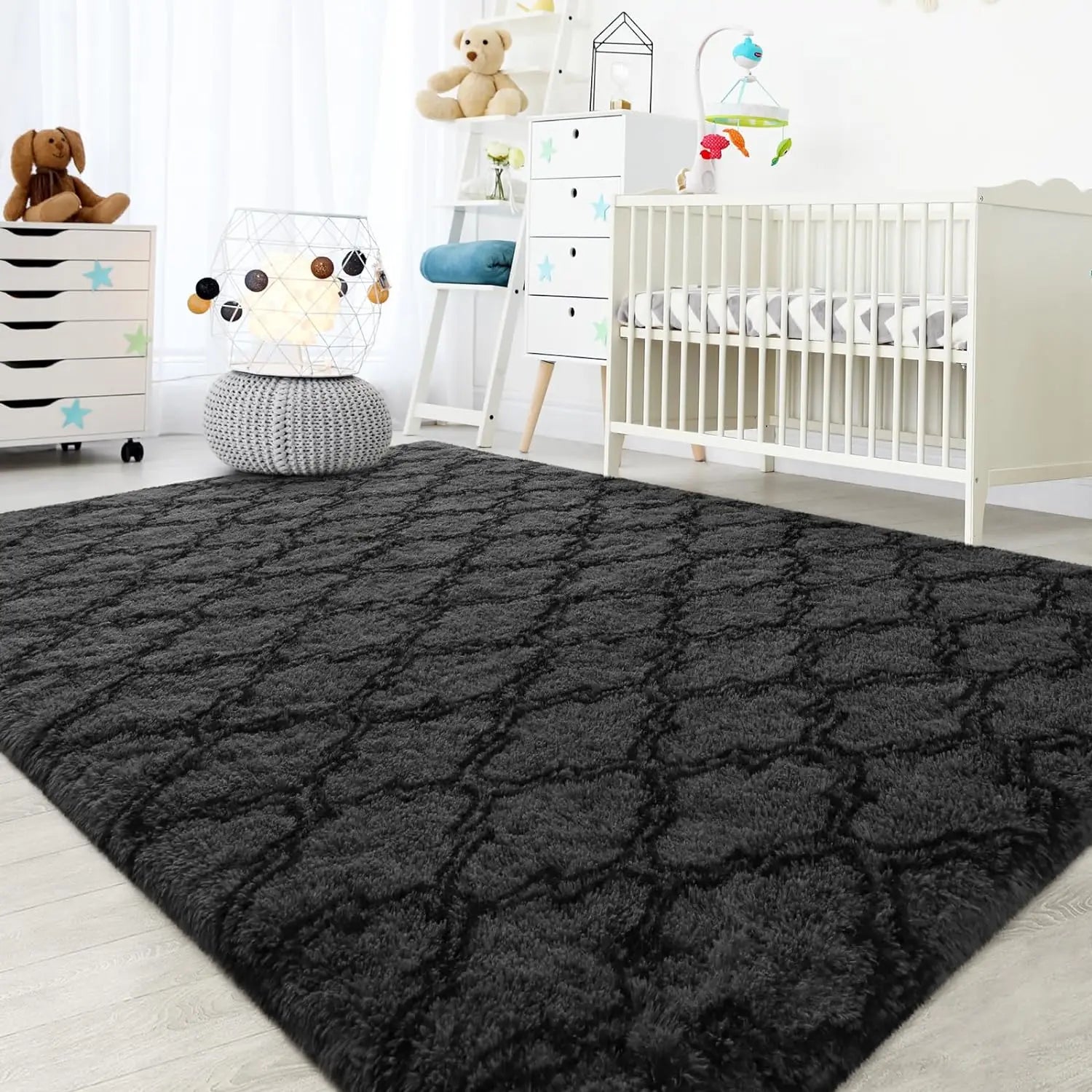 Large Shag Area Rug – Super Soft Plush Fluffy Carpet