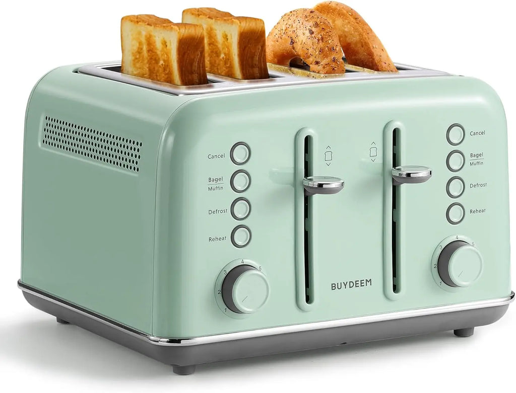 Retro 4-Slice Toaster – Stylish Design