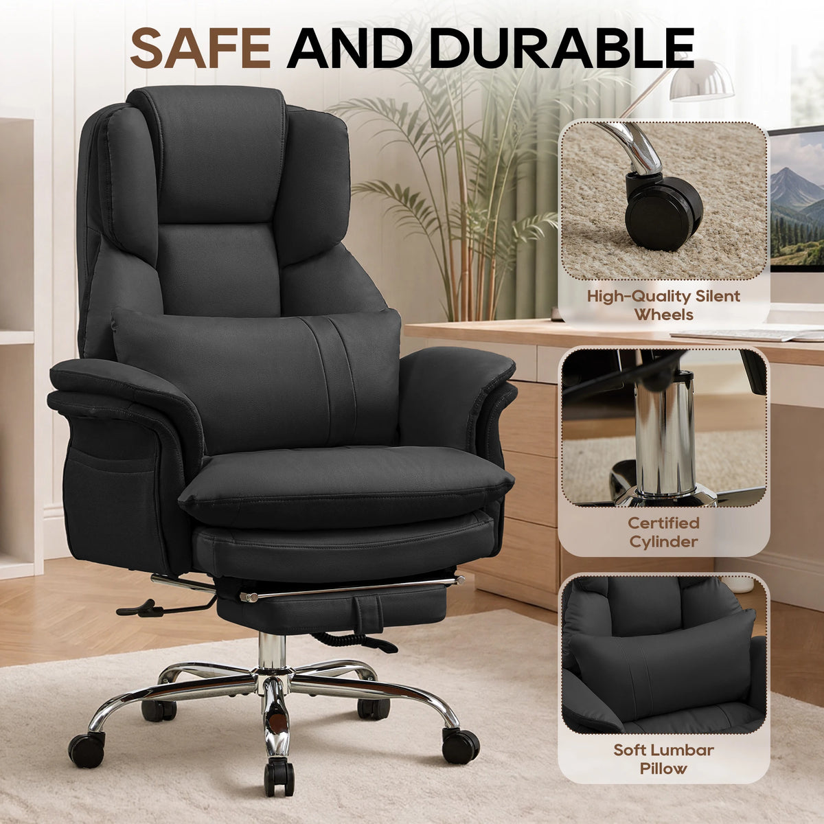 Big and Tall Executive Criss Cross Office Chair