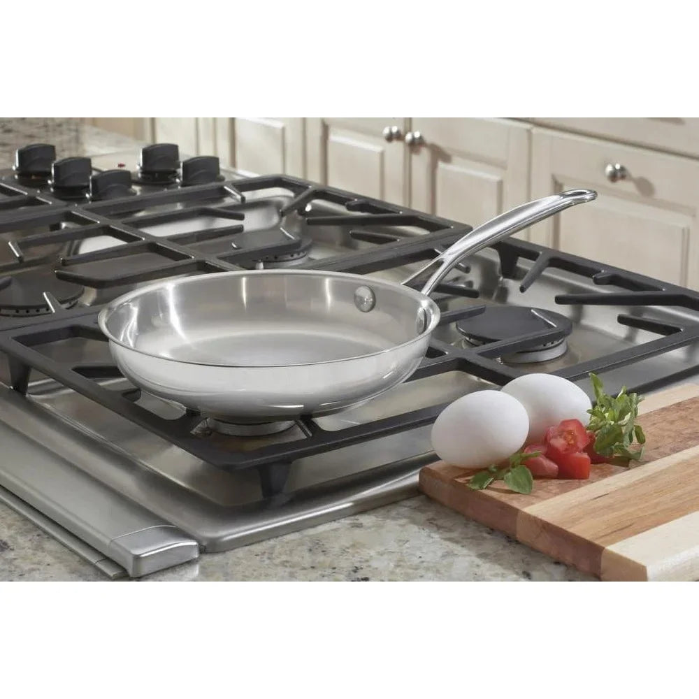 8-Inch Stainless Steel Induction Frying Pan