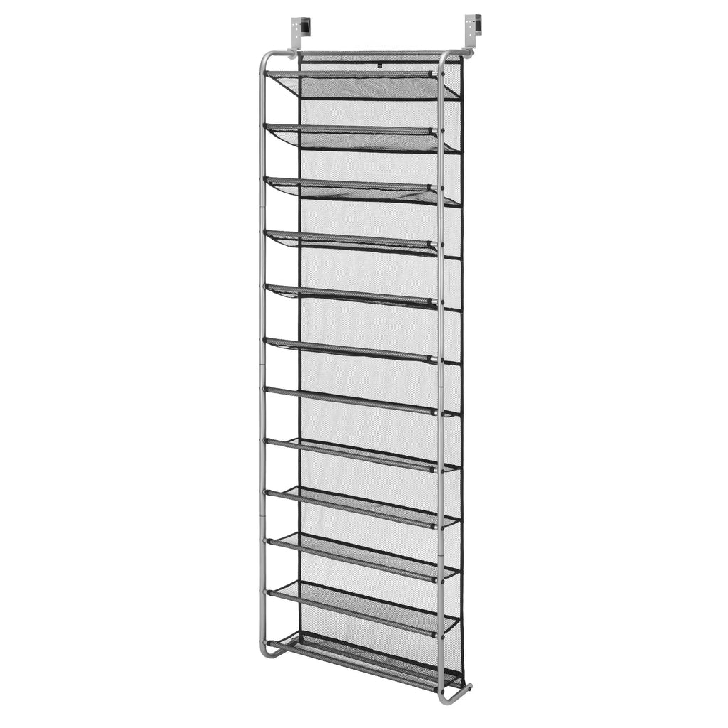 12-Tier over the Door Shoe Rack for 36 Pairs