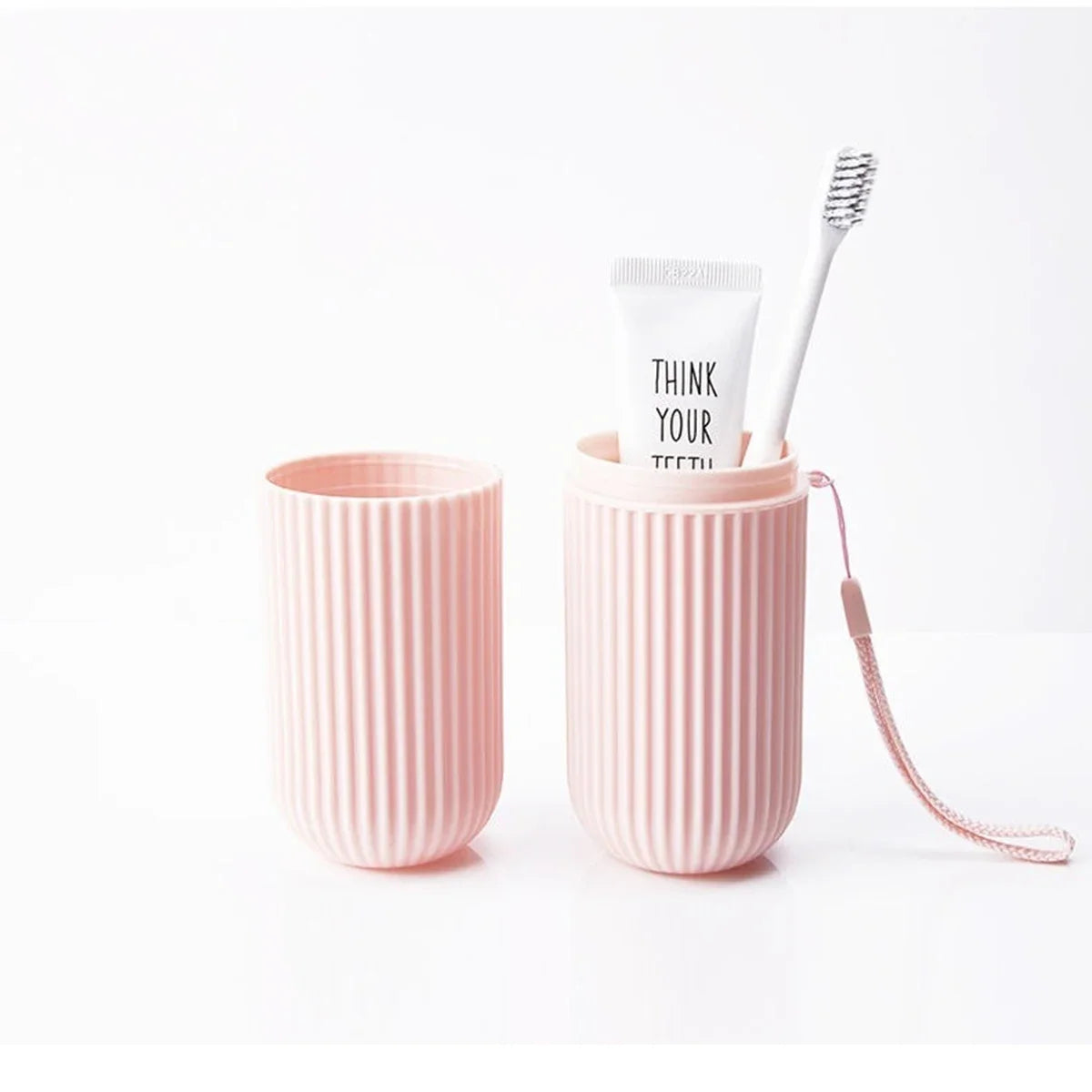 Portable Toothpaste & Toothbrush Holder
