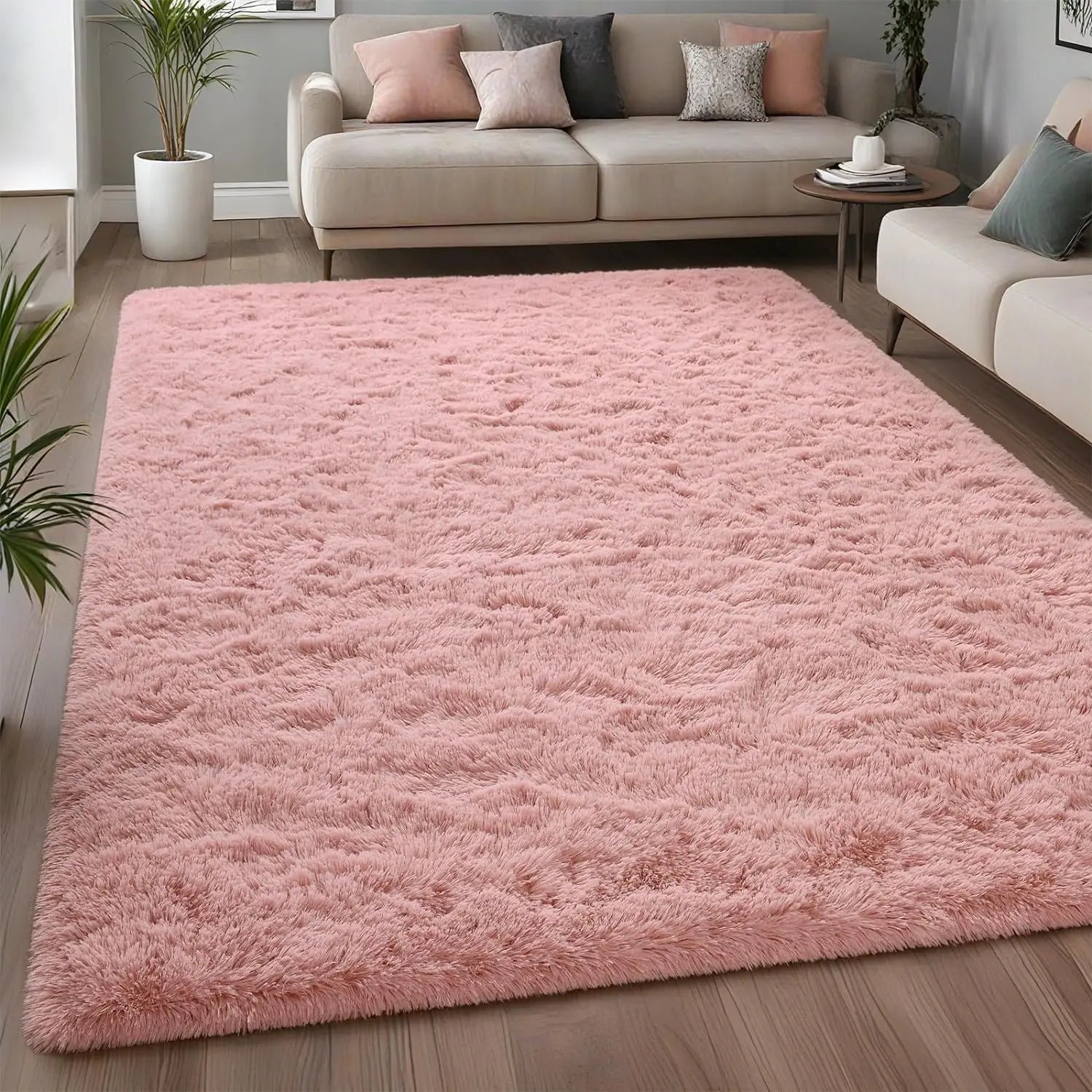 Plush Soft Indoor Carpet - Anti-Skid Durable Area Rug