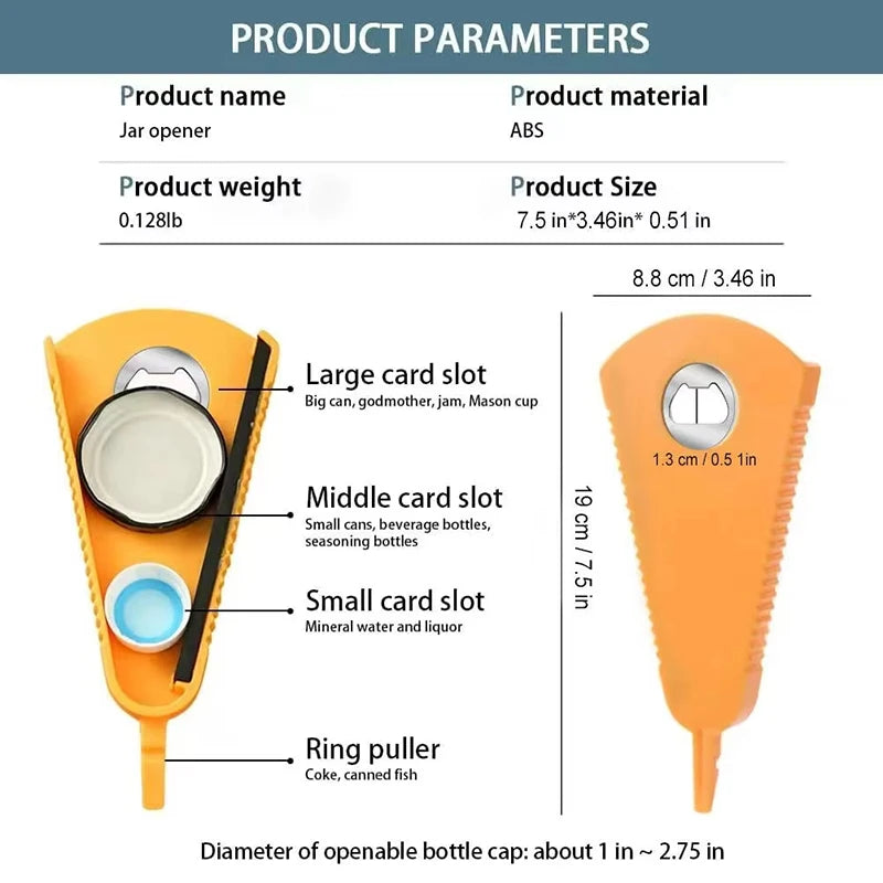 Multifunctional Can Opener & Bottle Opener
