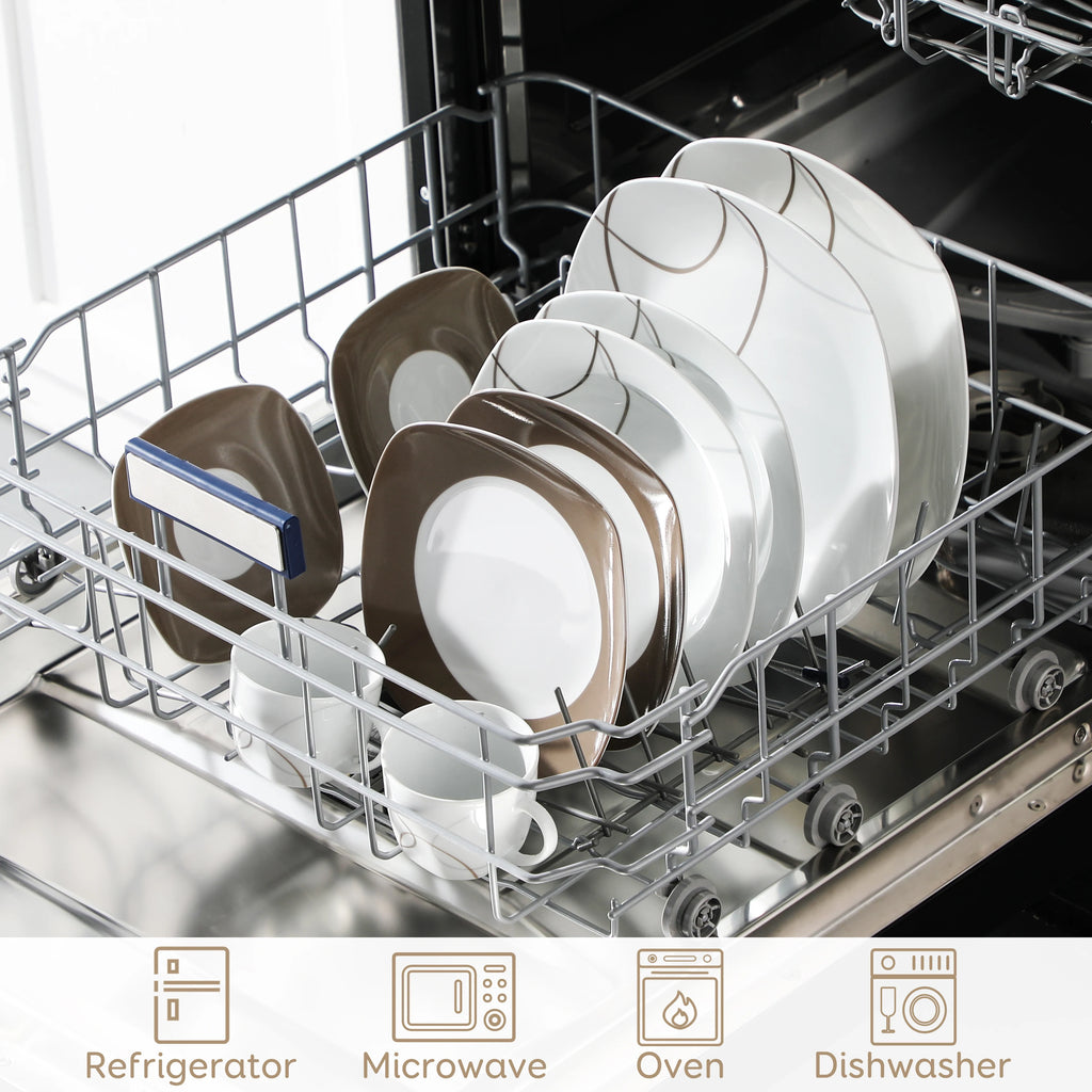 30-Piece Porcelain Dinnerware Set
