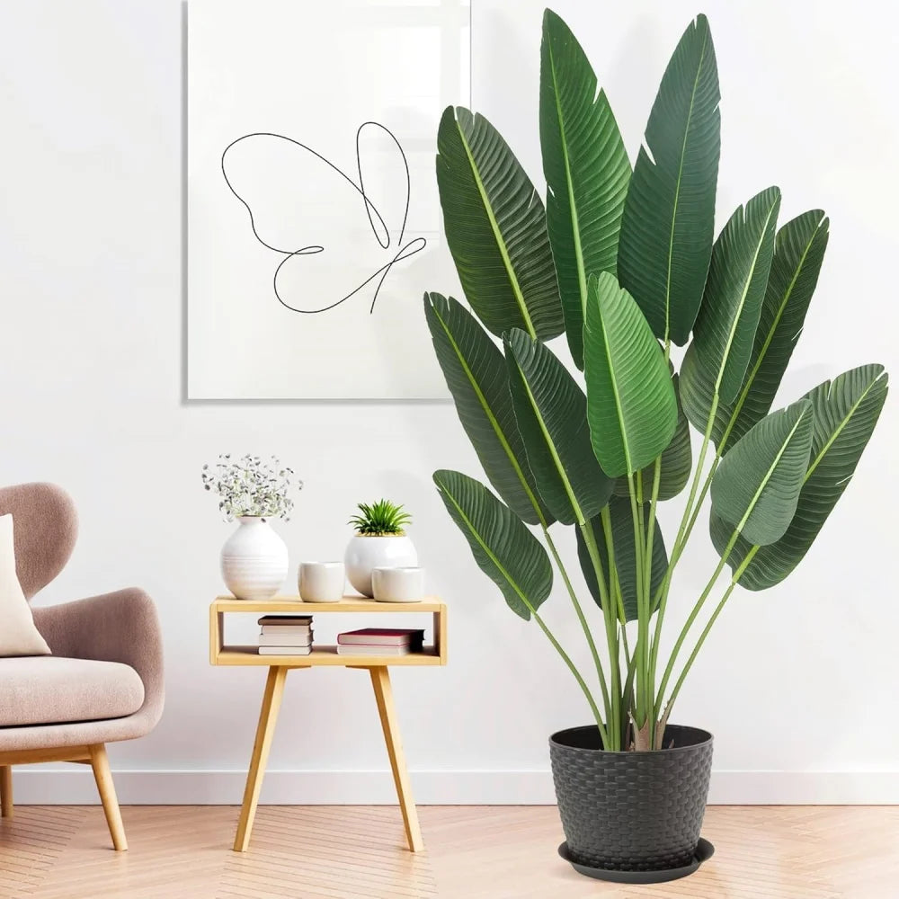 6FT Artificial Bird of Paradise Tree in Pot