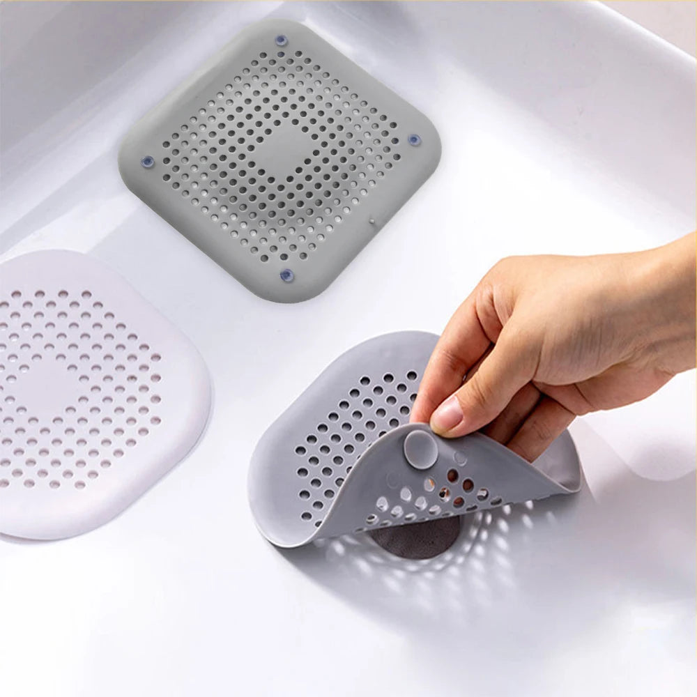 Silicone Sink Strainer & Hair Catcher