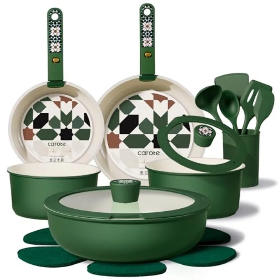 Ceramic Cookware Set  for Induction Cooking