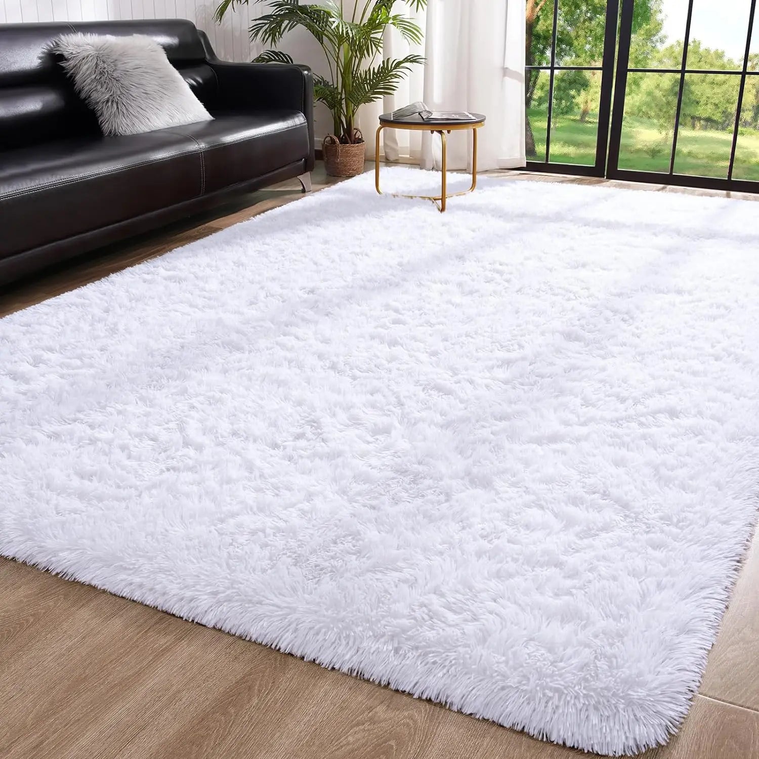 Plush Soft Indoor Carpet - Anti-Skid Durable Area Rug