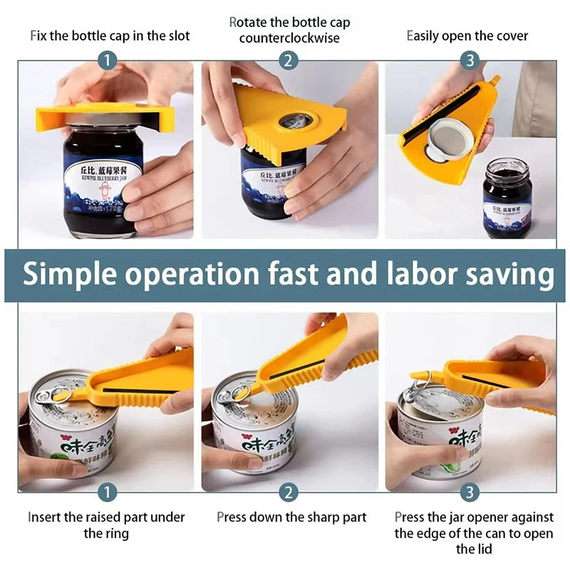Multifunctional Can Opener & Bottle Opener