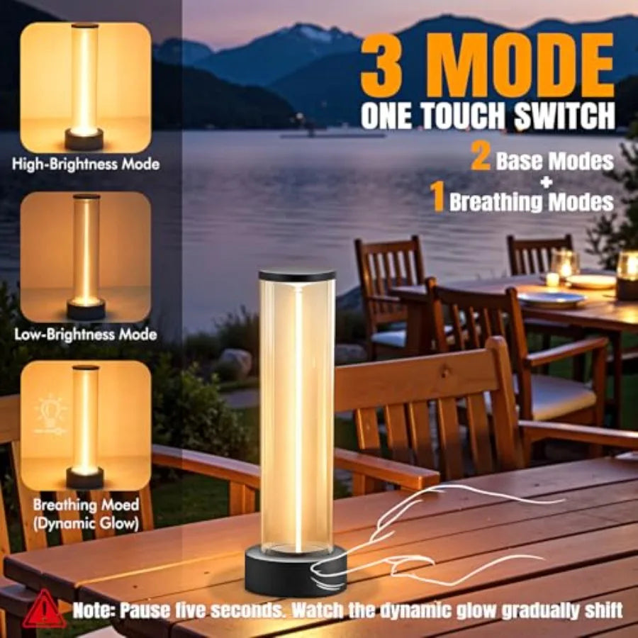Indoor Outdoor Cordless Table Lamp