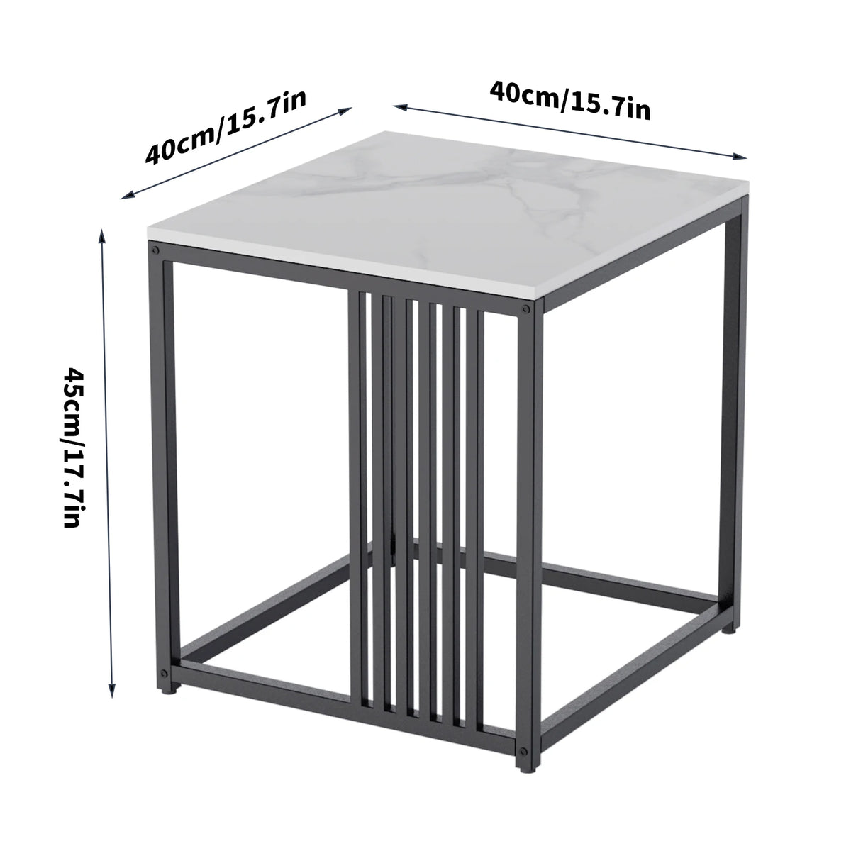 Minimalist Marble Stone Side Table