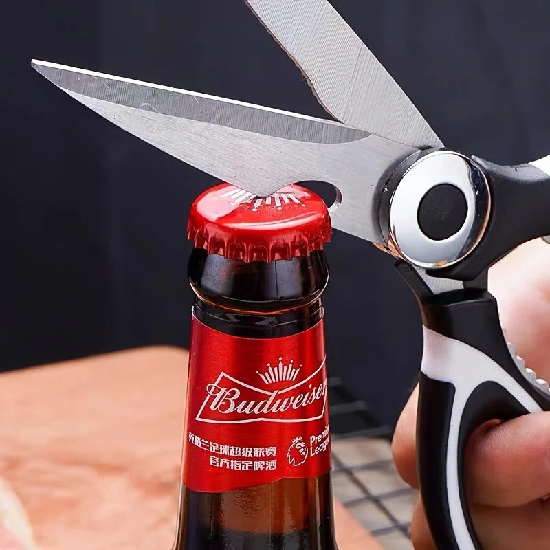 Multifunctional Stainless Steel Kitchen Scissors