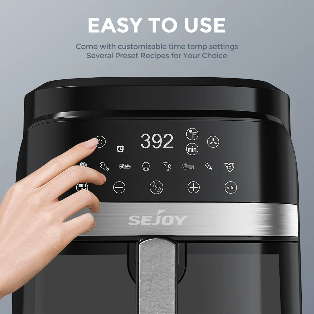 8-in-1 6 Quart Air Fryer – Versatile Cooking Made Easy