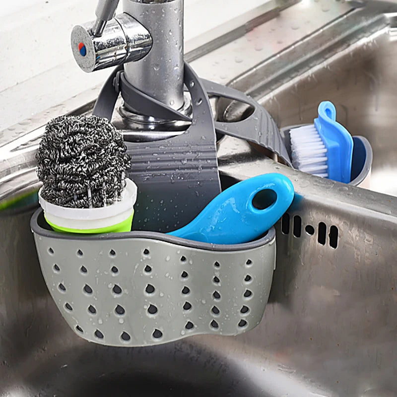 Adjustable Sink Drain Basket – Convenient Kitchen Storage Solution