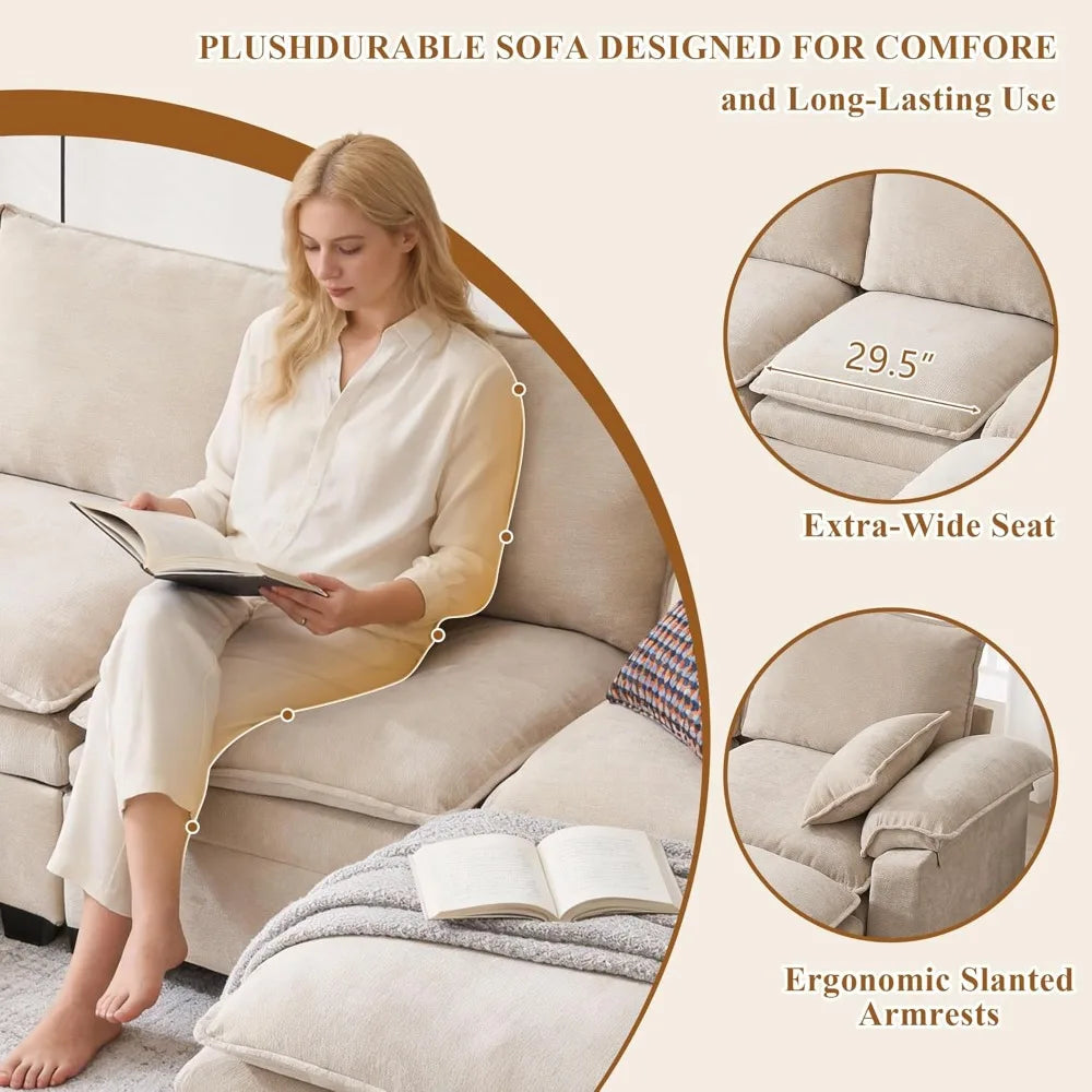 Cloud Loveseat Sofa Couch