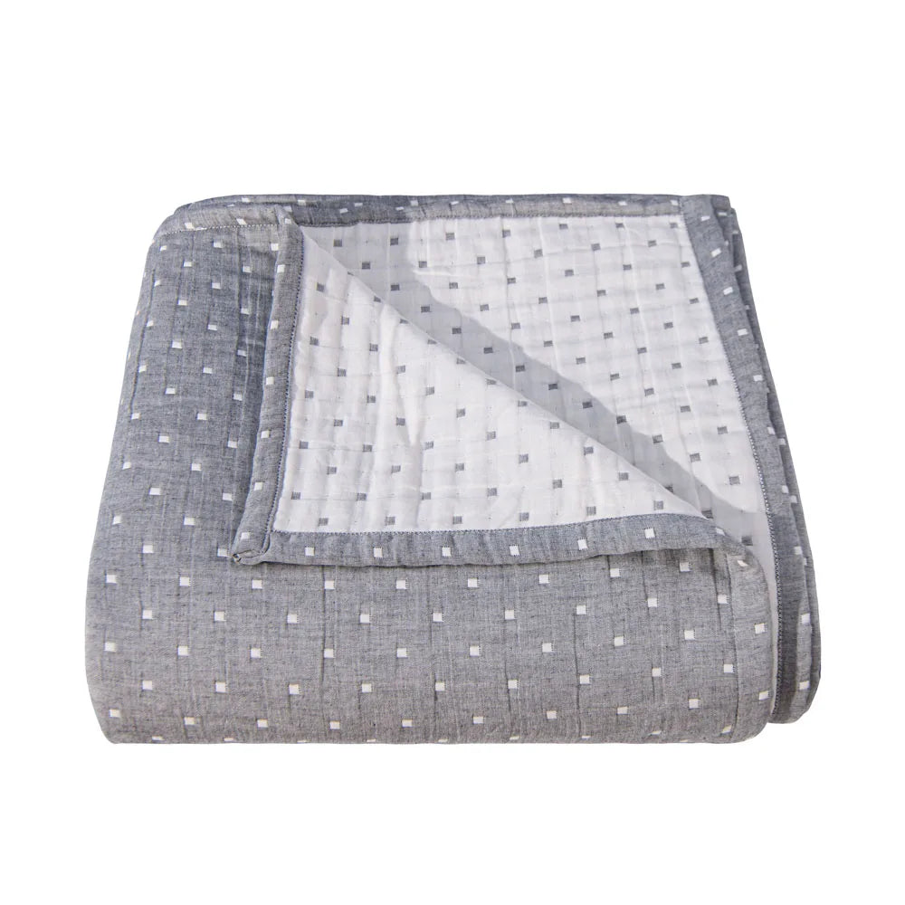 3-Layer Cotton Muslin Bed Blanket – Soft, Breathable, and Lightweight