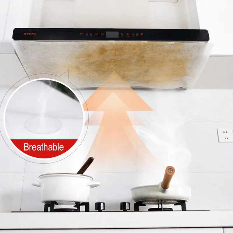 5/10M Disposable Range Hood Oil Filter Paper