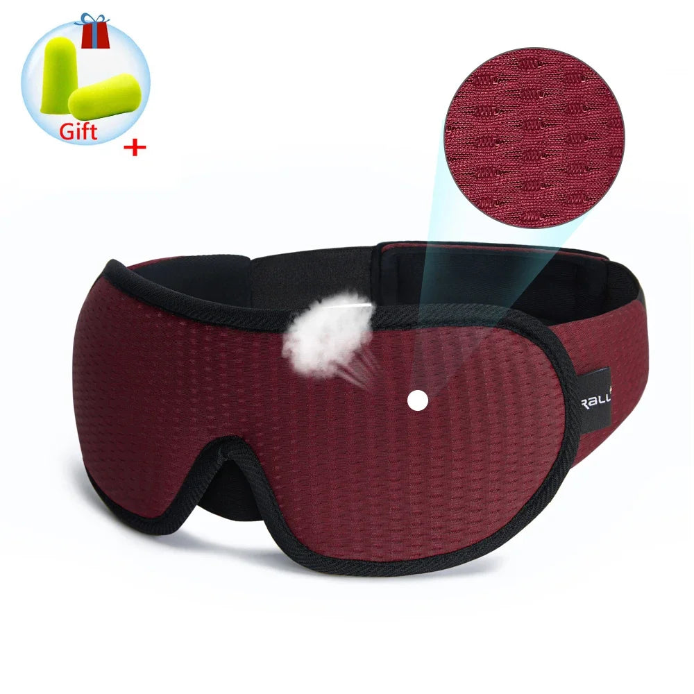 3D Sleeping Mask – Total Light Block Out & Ultimate Comfort for Deep Sleep