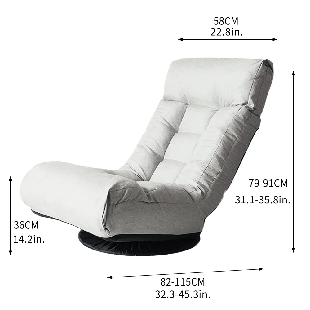 Japanese-Style Reclining Leisure Chair