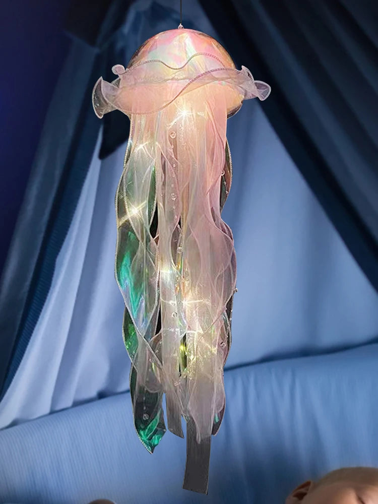 Hanging Jellyfish Ceiling Lantern for Kids