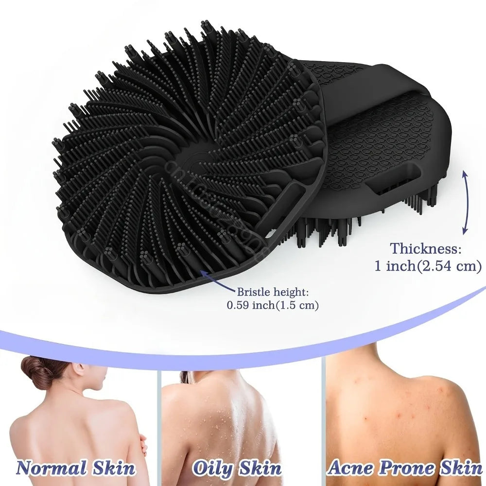 Soft Silicone Exfoliating Skin Massager
