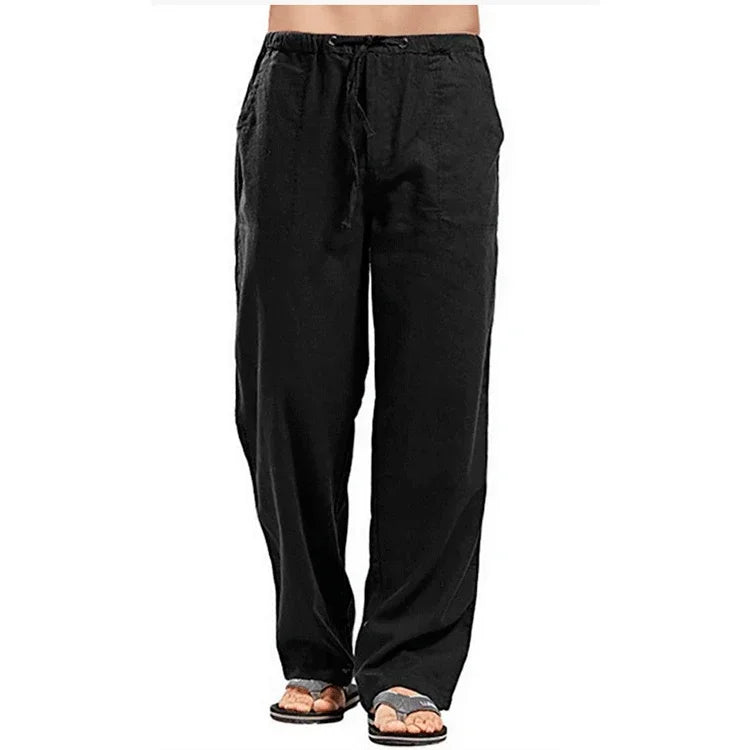 Men's Casual Cotton Linen Pants