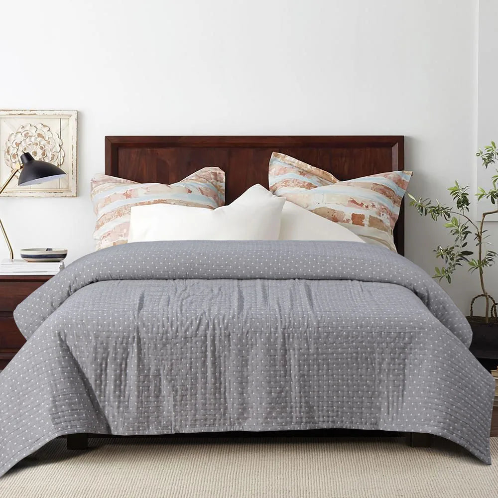 3-Layer Cotton Muslin Bed Blanket – Soft, Breathable, and Lightweight