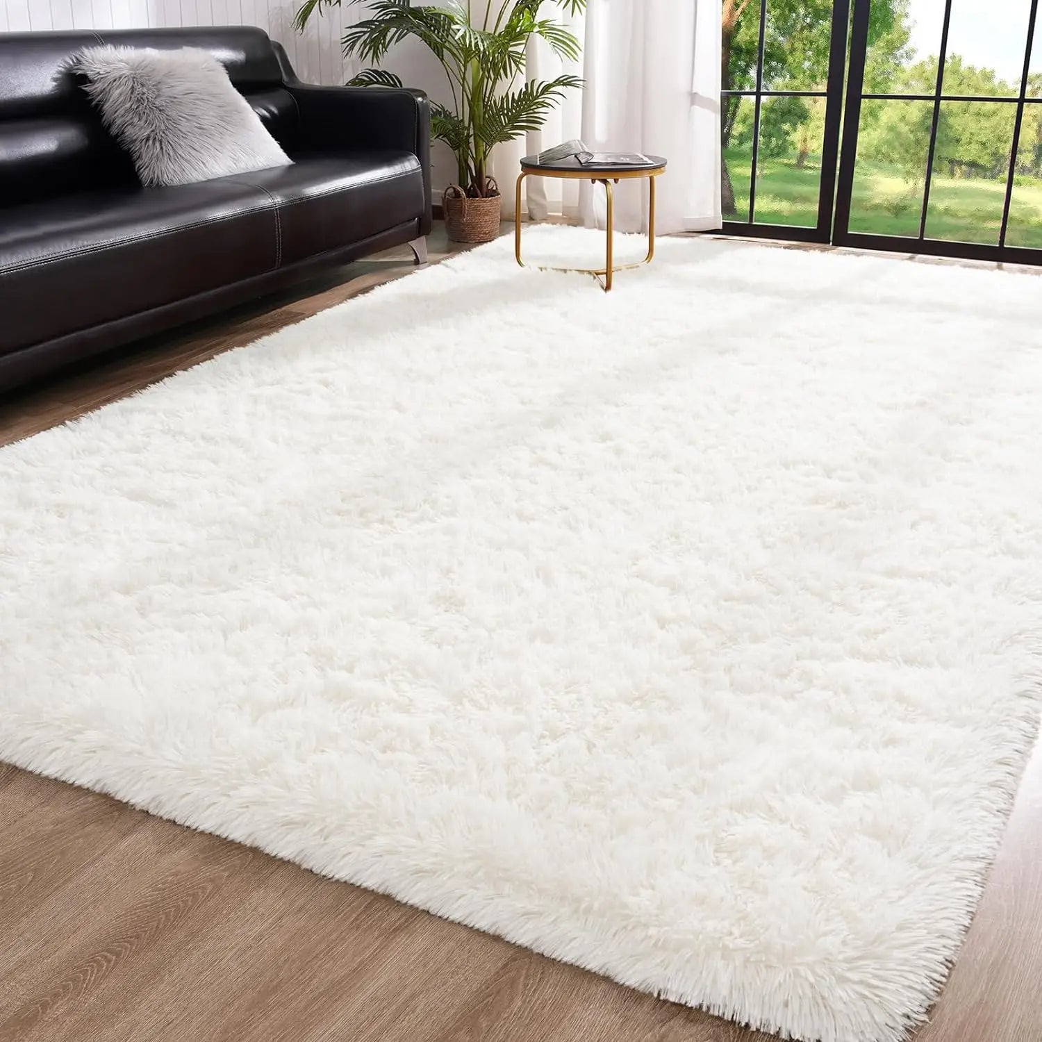 Plush Soft Indoor Carpet - Anti-Skid Durable Area Rug