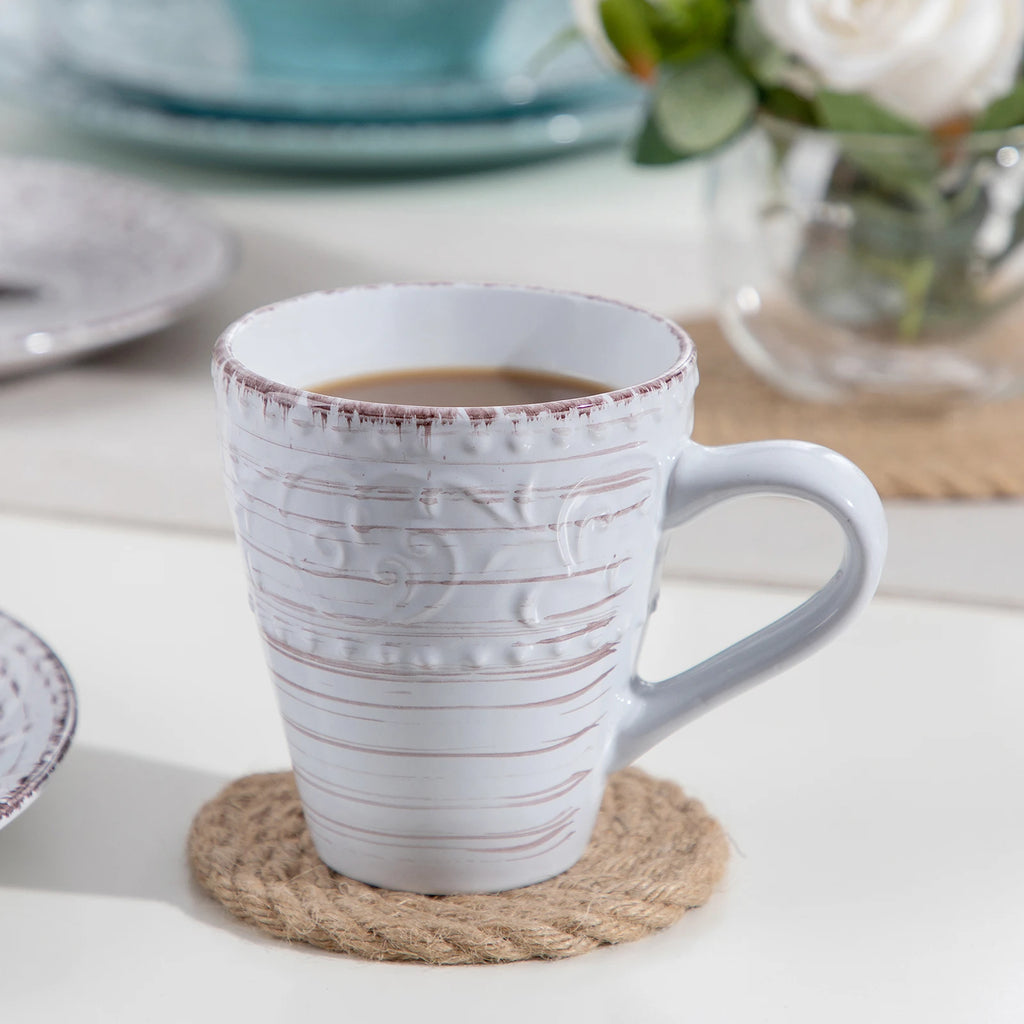 Elegant Vine Ceramic Dinnerware Set