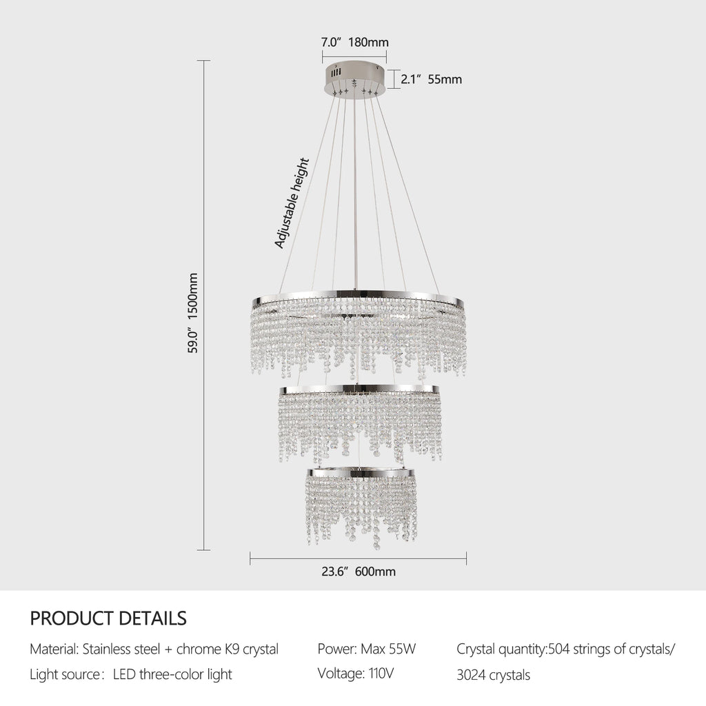 Luxury Crystal Chandelier