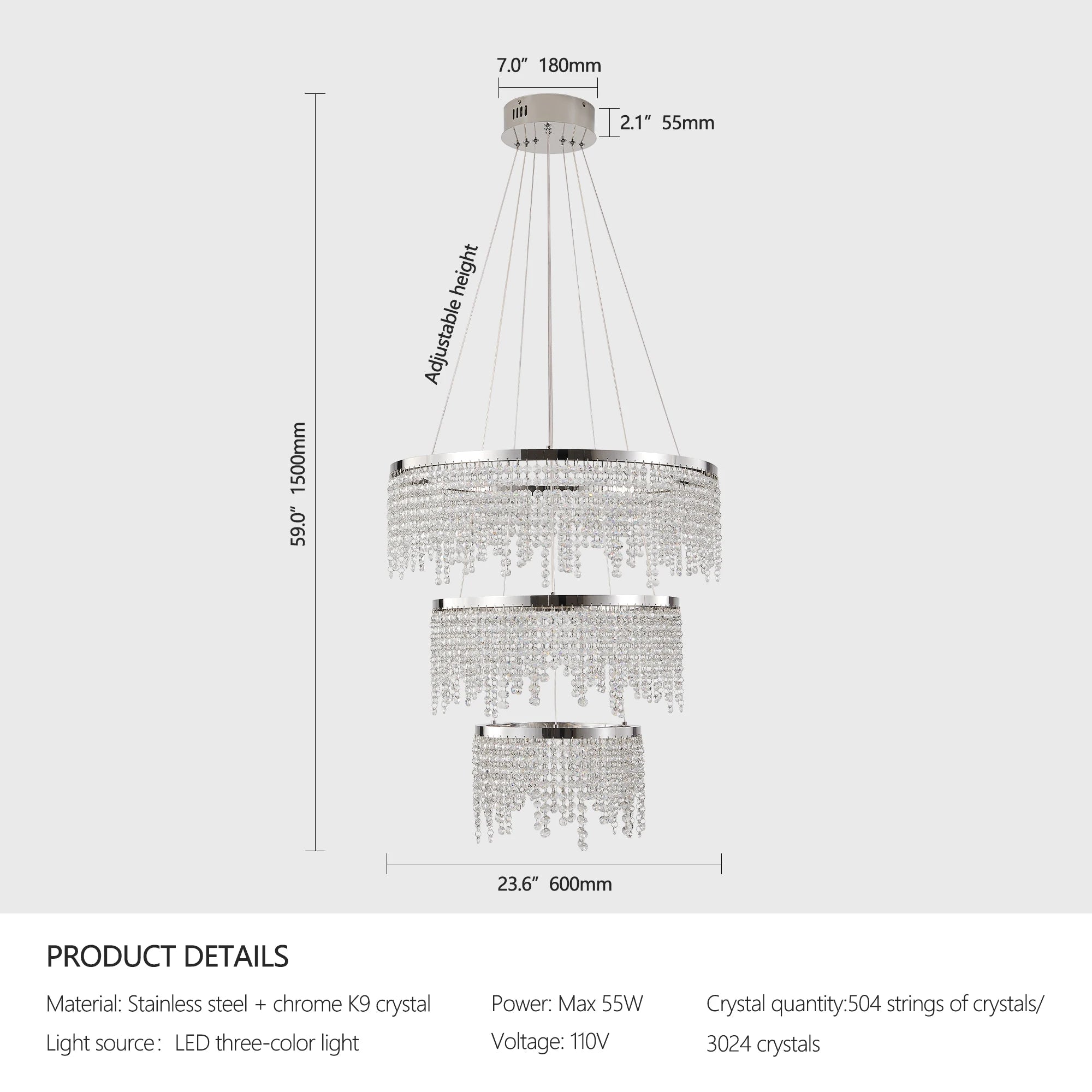 Luxury Crystal Chandelier