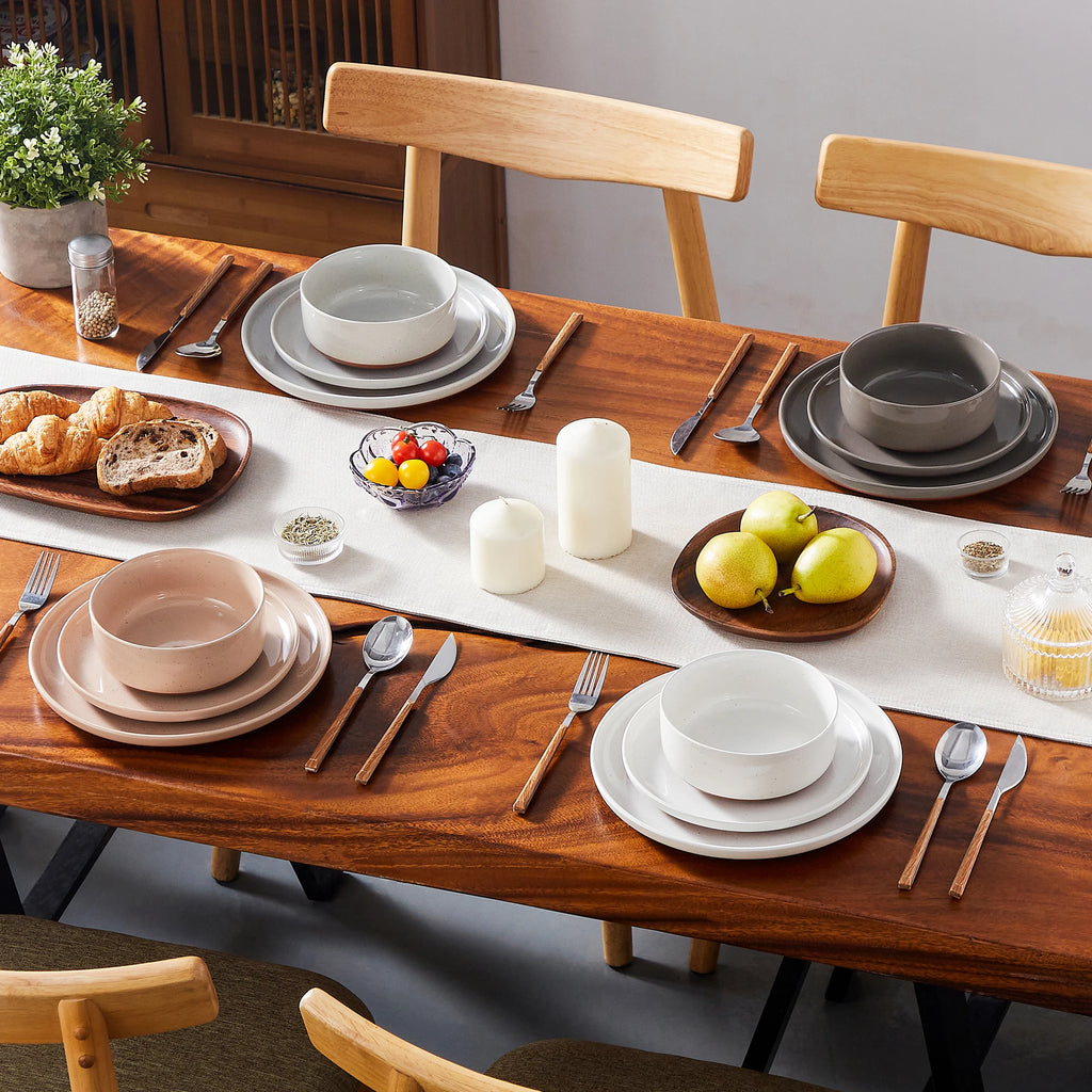Elegant Everyday 12/24 Pcs Dinnerware Set