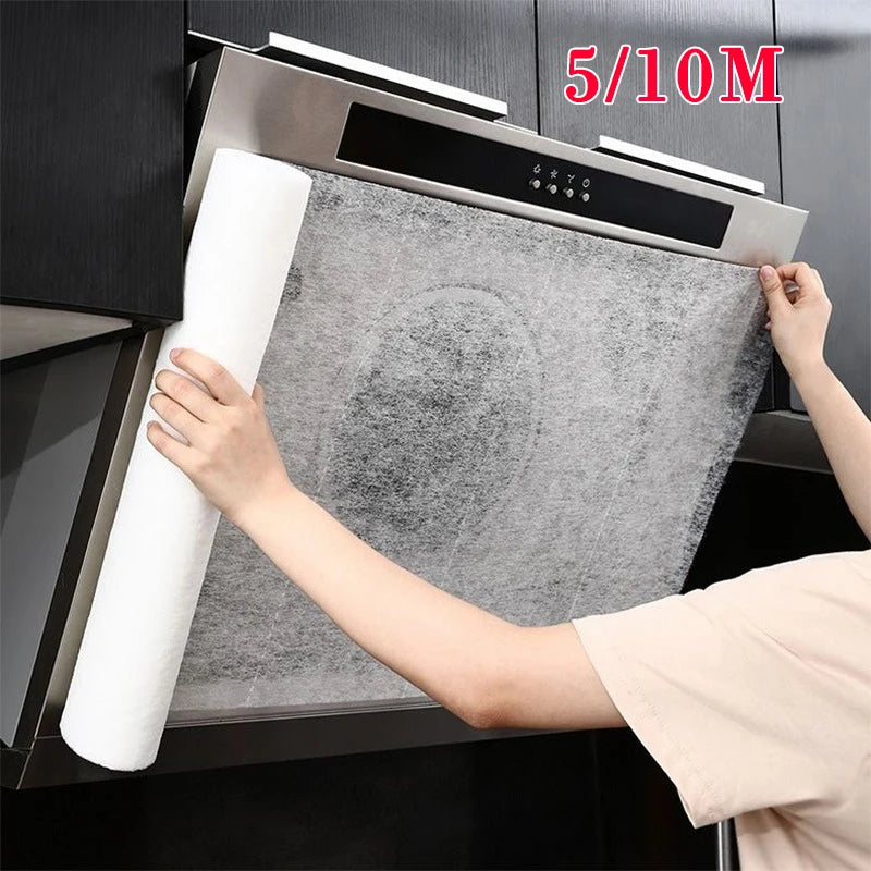 5/10M Disposable Range Hood Oil Filter Paper